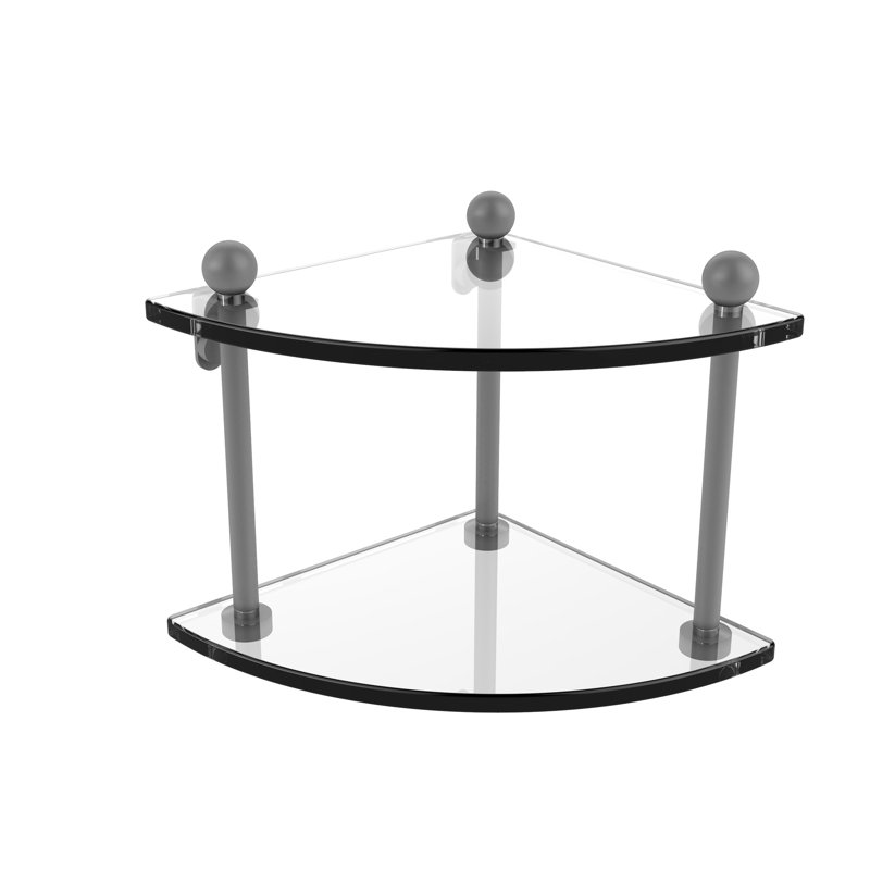 Tablette murale Morosini, Gris mat