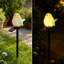 Bannière lampe solaire à piquet en forme d'oiseau, lampe DEL à insérer dans le sol pour décoration extérieure, quatre couleurs offertes-1898625290