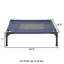 Lit surélevé pour chien PETMAKER, bleu, 62 x 47 x 18 cm-1947295441-1947295445