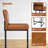 24" Bar Stools, Counter Height Bar Stools with Back-964382263-964382260