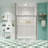 Bypass Shower Door, Sliding Door, With 5/16" Tempered Glass And Polished Chrome Finish 6074-123210426