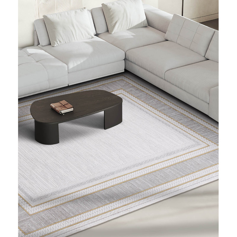 Jarma Tencel Geometric Indoor Rug, Runner 2'8" x 9'11"