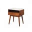 Table basse à 4 pieds en faux marbre