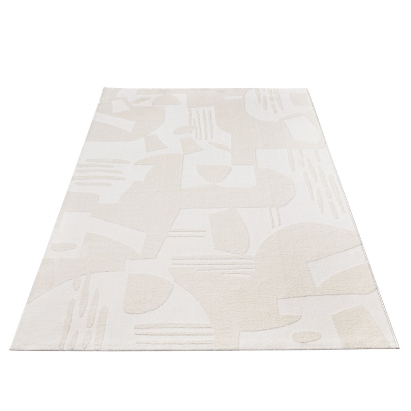Siobhan Uniform Colour Area Rug, Rectangular 80cm x 150cm