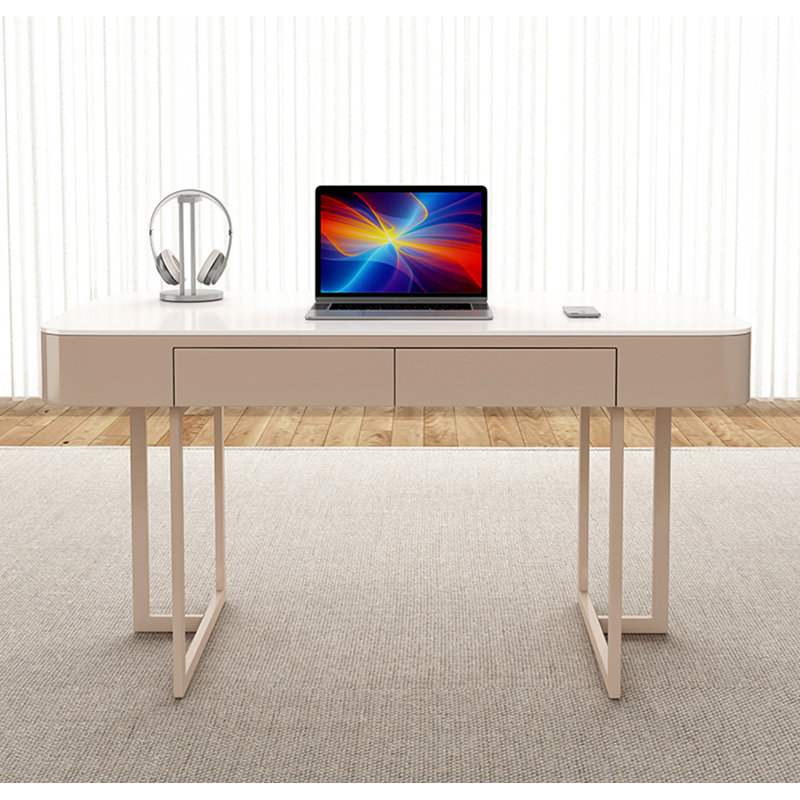 Bureau de table Modern Minimalist, H 29,53 po x l 62,99 po x P 23,62 po
