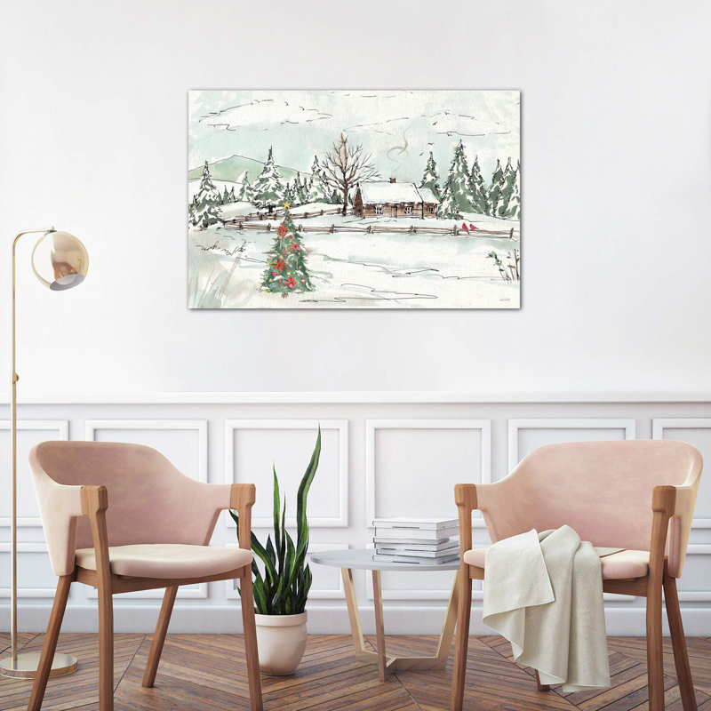 Seasonal Charm X 1 Piece Painting on Canvas, 66.04 cm H x 45.72 cm W x 1.91 cm D, No Frame