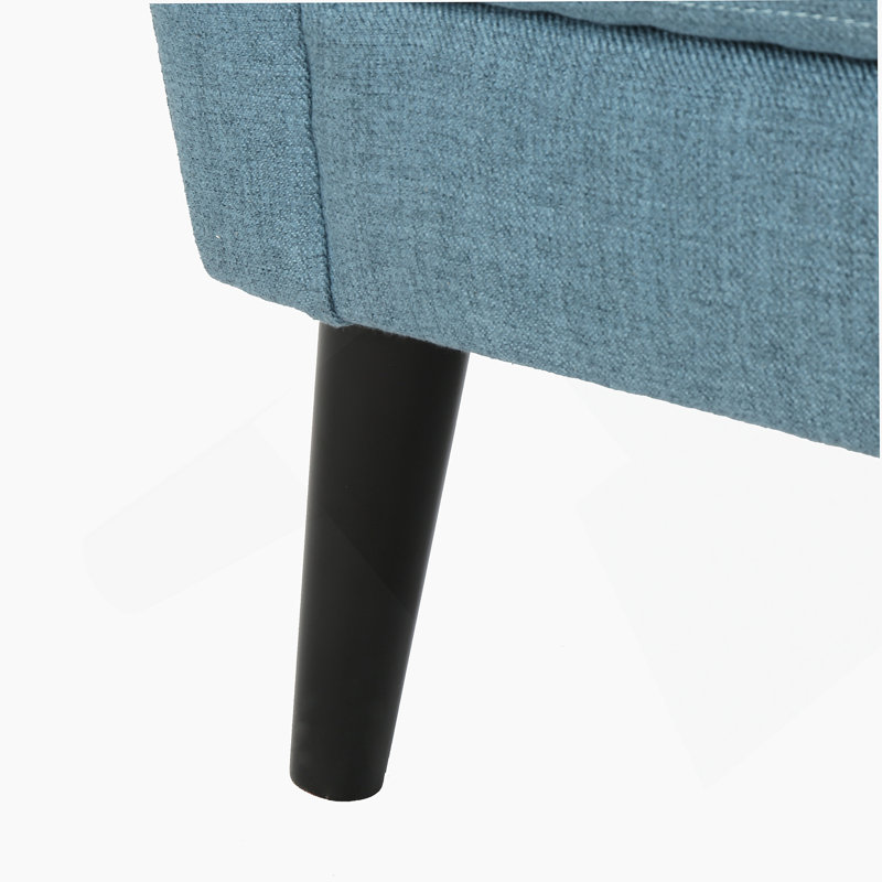 Fauteuil club, Bleu