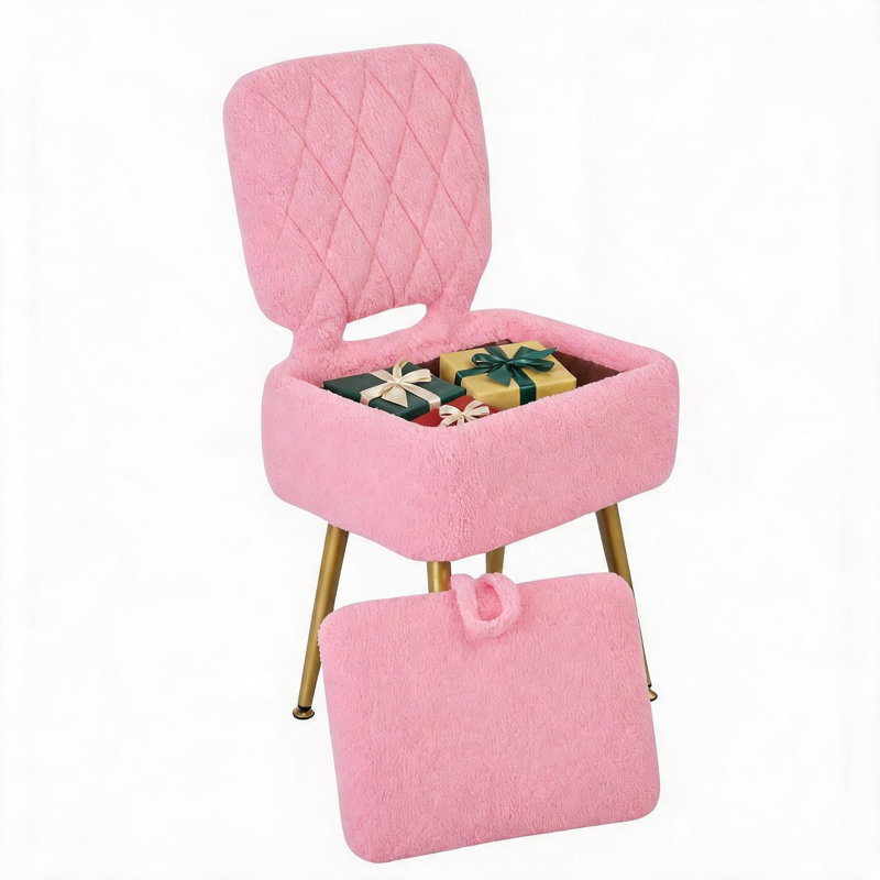 London Boutique Office Chair, Pink
