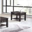 Table de bout simple en bois au look moderne-1414709877