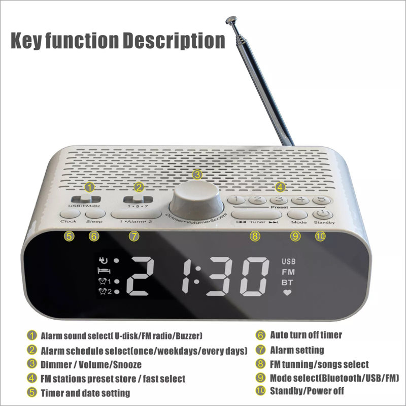 Alarm Clock Radio 