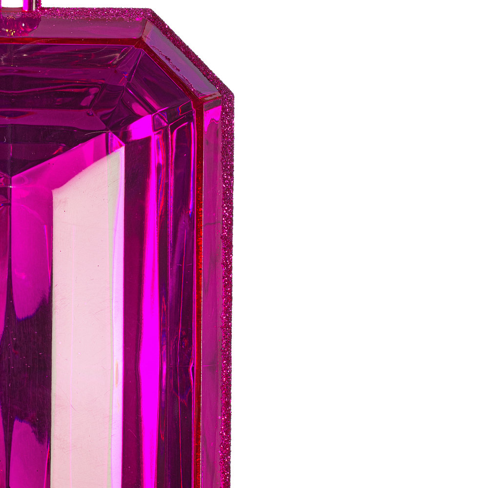 8" Shatterproof Holiday Ornament, Pink