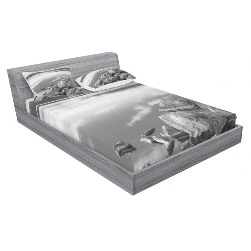 Microfiber Sheet Set, Full Sheet Set with Fitted Sheet