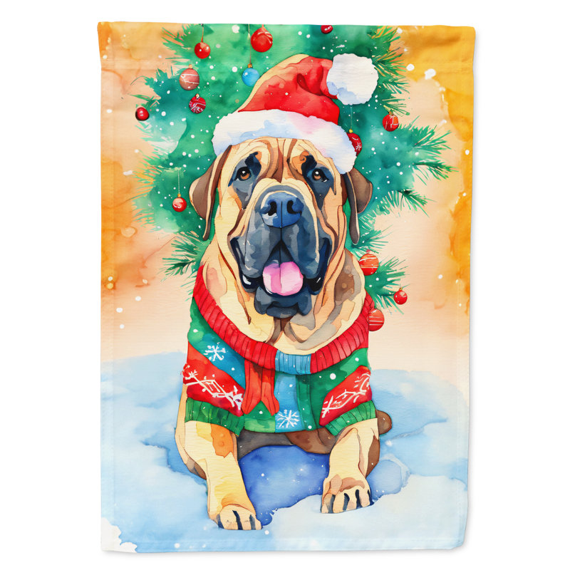Drapeau de jardin en polyester à 2 faces, H 15,5 po x l 11,25 po