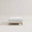 Repose-pieds modulaire rembourré avec housse-813472347