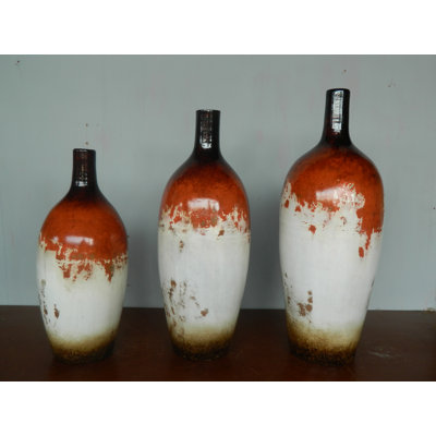 Courtdale Handmade Terracotta Floor Vase