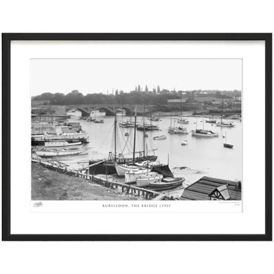 Winchcombe, Gloucester Street C1955 1 Piece Single Picture Frame Wall Art