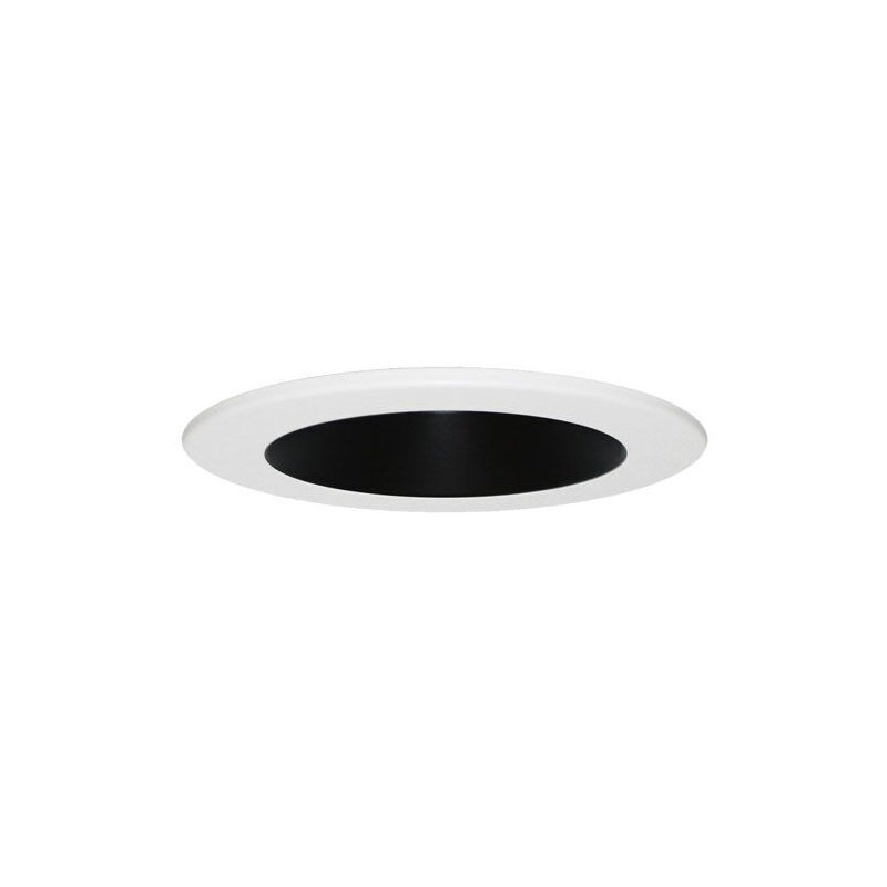 Garniture encastrée 4" reflecters, Noir / Blanc