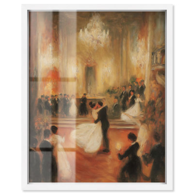Décoration murale rétro "Ballroom Dance Shadowbox" par Art Remedy