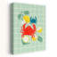 Vibrant Crabs And Lemons by Annick - Wrapped Canvas Print-1436393064