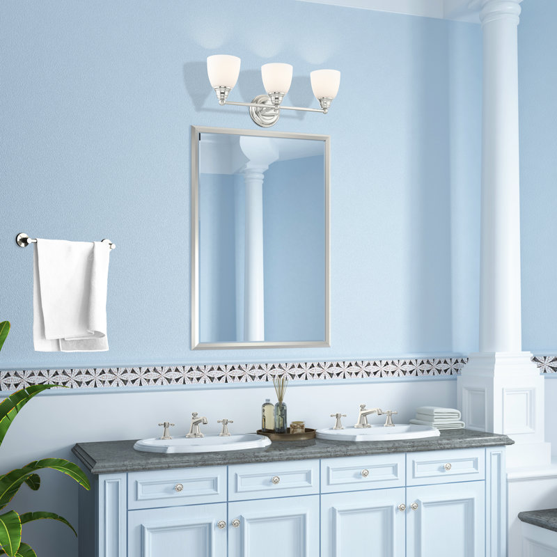 Mayday 3 - Light Dimmable Vanity Light, Polished Chrome