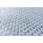 Light Blue Machine Washable Non-Slip Base Rustic Wicker Sisal Cut Rug-109343445