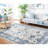 Huggard Area Rug In Blue/Beige-375862232