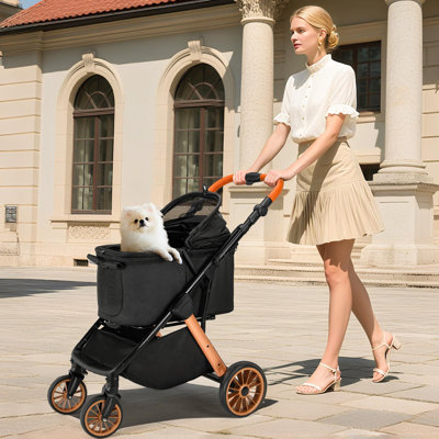 Foldable Pet Vehicle Travel Carrier