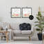 Ensemble de 2 toiles flottantes Uplifting Faith Proverbs with Blooms, design par Marcus Prime-1573933924-1573933921