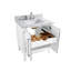 Mason 30" Single Bathroom Vanity with Carrara Marble Top-389297098-389297102-389297109