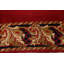 Tapis népalais rouge en laine rouge 4X5