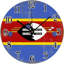 Horloge murale en PVC Swaziland Swaziland