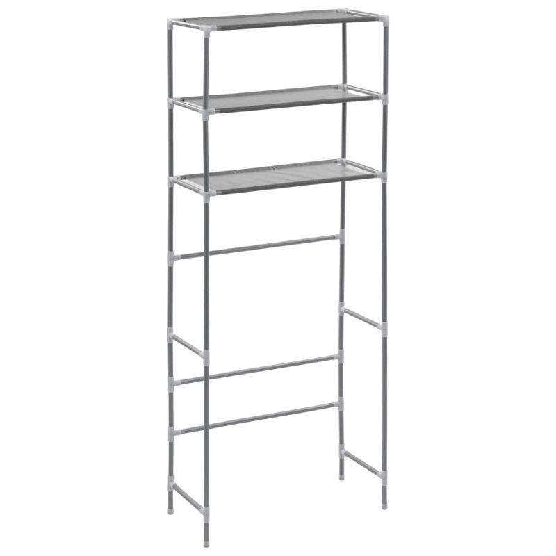 Rangement de rangement pour la lessive Silver, Argent argent