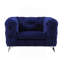 Chaise d'intérieur rembourrée, chaise d'appoint capitonnée