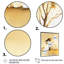 «Golden Hour Tree In The Countryside II», reproduction sur toile-1099960349-1099960350