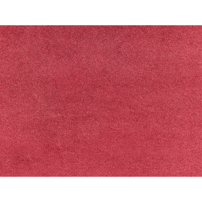 Lotsee Velvet Chaise Lounge, Red
