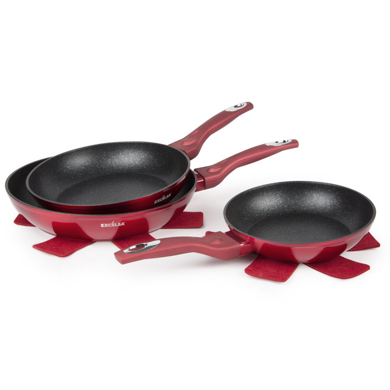 Phoenix Aluminum Non-Stick, Red