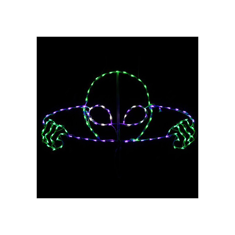 Éclairage Alien Rising