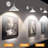 Wireless Battery Operated Wall Lights Set Of Two - Dimmable 3000K-6000K White Wall Sconces With Remote Control - Modern And Easy To Install For Bedroom And Living Room