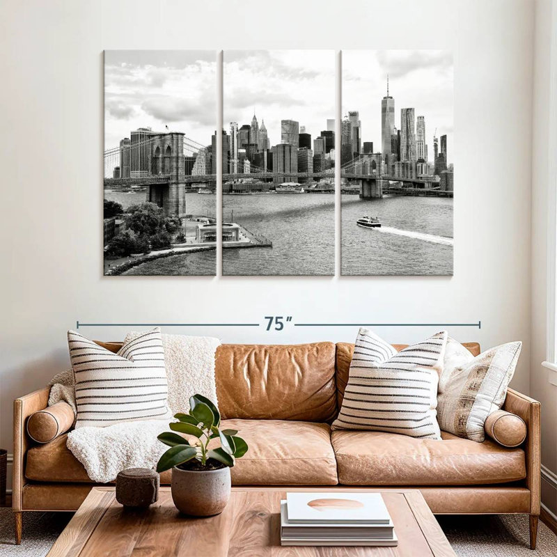 Rorry The NYC Skyline, 42" H x 65" W