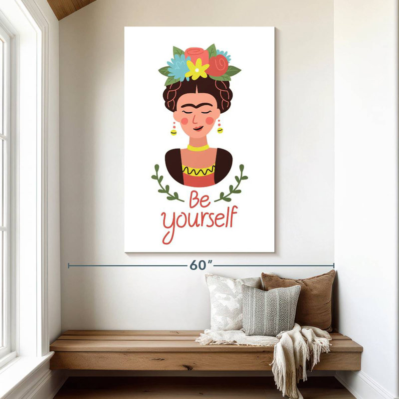 Be Yourself Frida, 51" H x 34" W