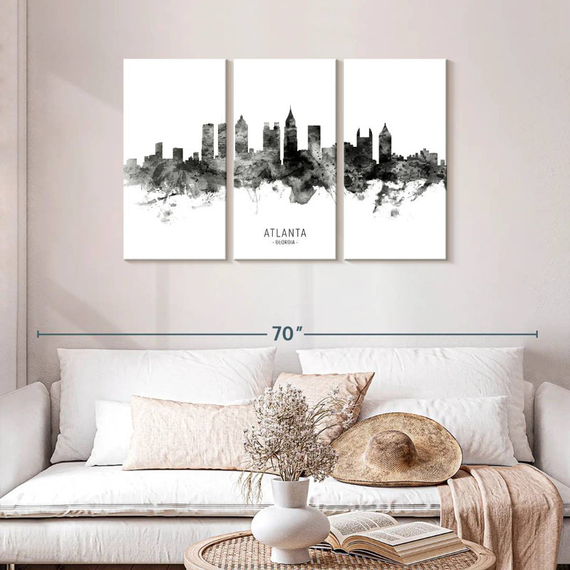 Atlanta, Géorgie, horizon III, H 28 po x l 45 po