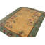 Rug & Kilim’S Chinese Style Art Deco Rug In Green And Beige-Gold Floral Pattern-1180900242