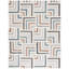 Tapis gris / ivoire en laine / coton touffeté à la main Alekto-1630079002