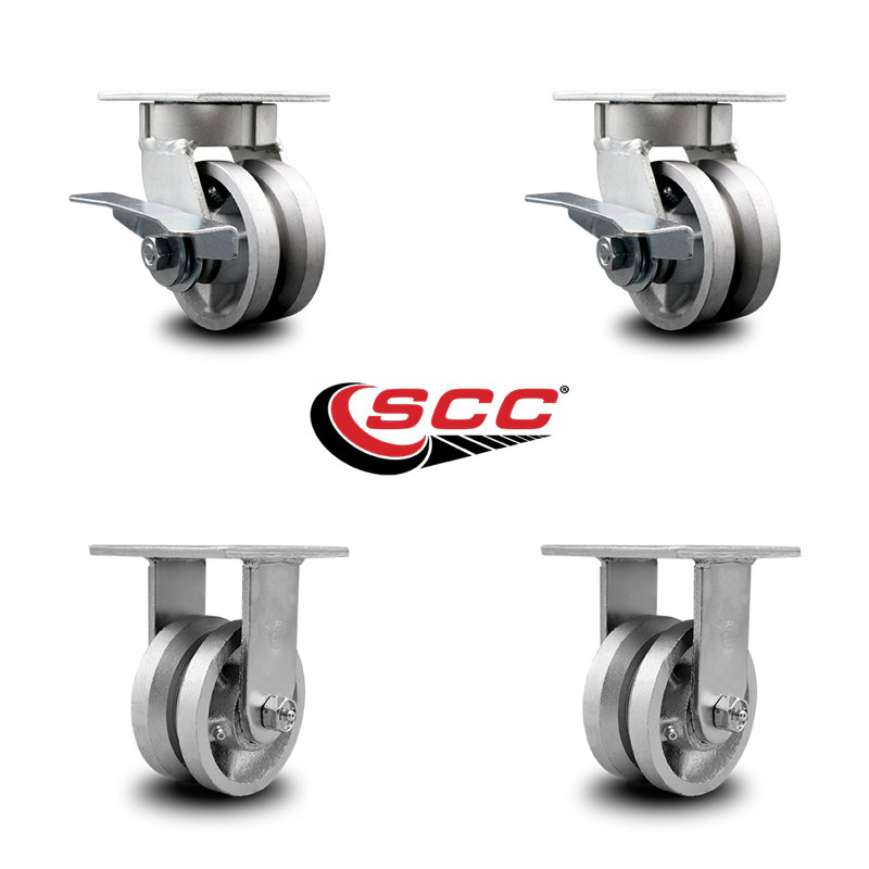 Kingpinless Groove Semi Caster