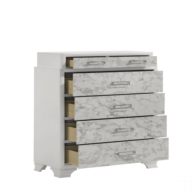 Commode de style moderne en bois
