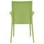 Fauteuil de patio empilable sans assemblage Mace - Chaise de salle à manger moderne en tissu toutes saisons imperméable et robuste-124128378-30181368