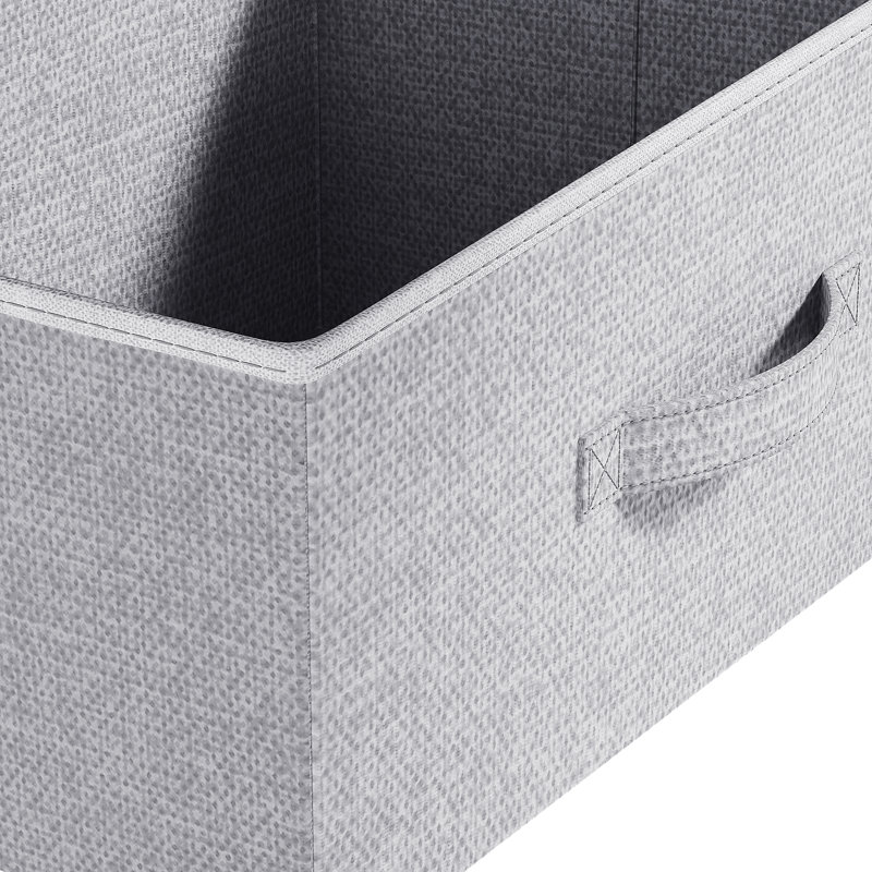 86cm W 8 - Drawer Chest of Drawers, Light Grey/White