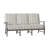 Croquet Aluminum Sofa - Slate Gray-1826159883-1826155616-1826155646