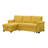 Henos Reversible Sleeper  84" Reversible Sleeper Sectional Sofa with Storage Chaise, USB Charging Ports and Pocket-1962200183