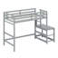  Lit mezzanine simple avec plateforme Ivoire-1119853605
